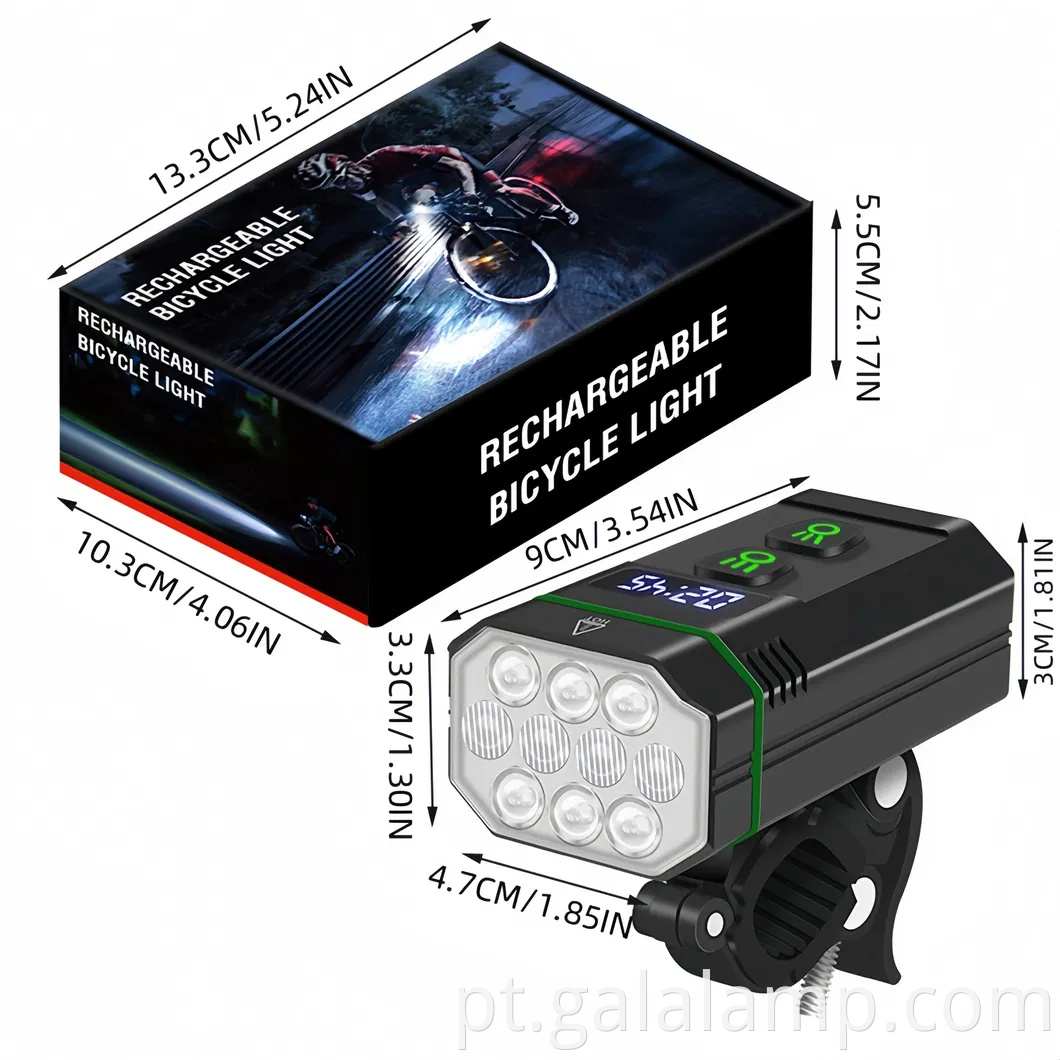 Tocha LED impermeável ultra brilhante para exploração ao ar livre